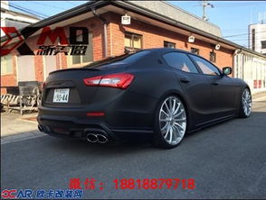 锋芒毕露 玛莎拉蒂Ghibli的Wald宽体美学与碳纤维性能改装